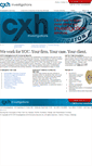 Mobile Screenshot of cxhinvestigations.com
